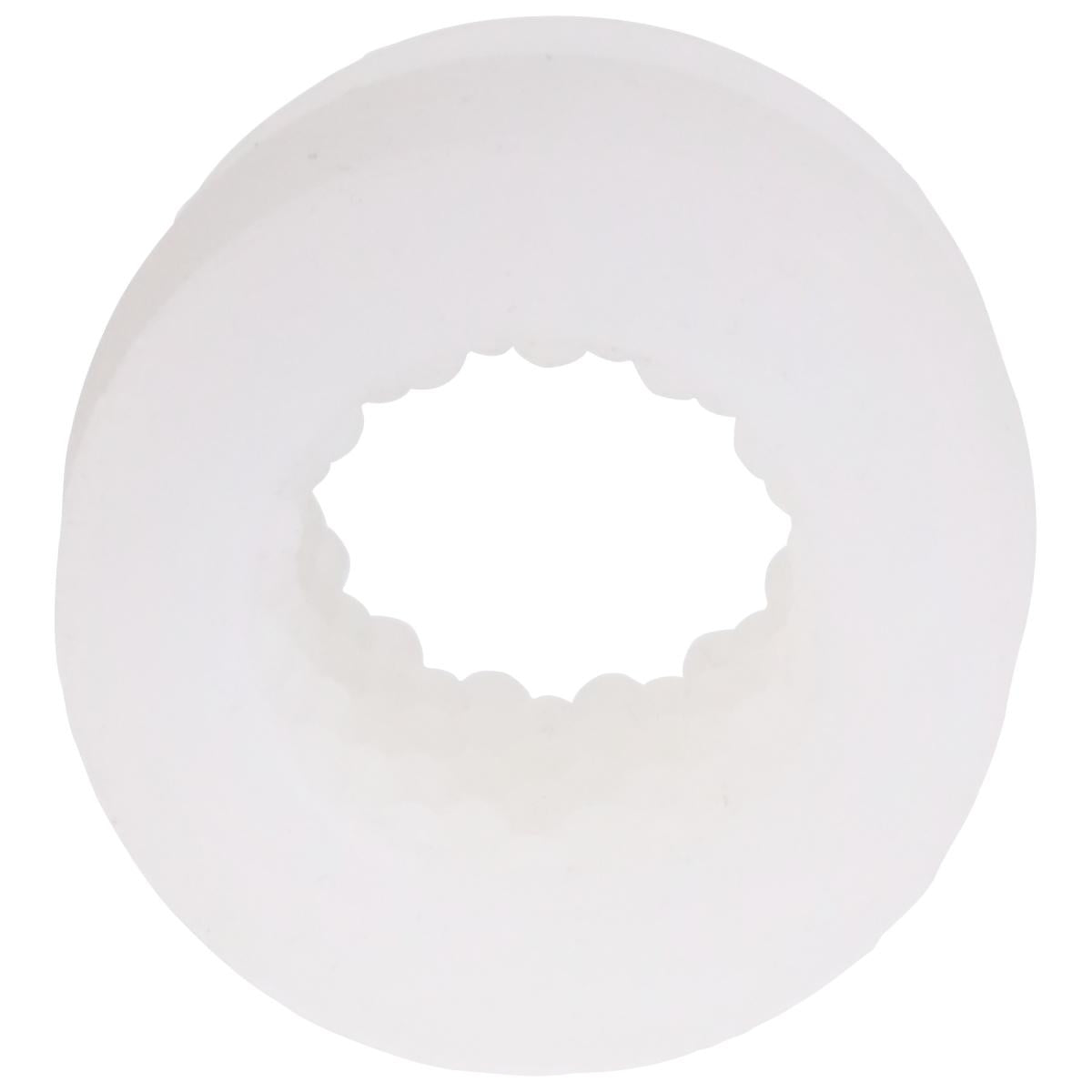 Doc Johnson - GoodHead Glow Helping Head Siliconen - Wit