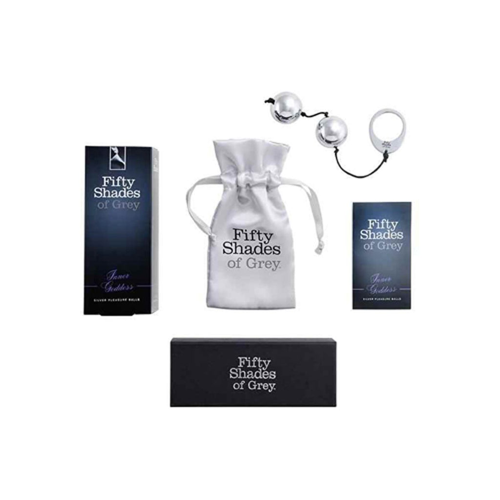Fifty Shades of Grey – Inner Goddess Geisha Ballen – Zilver Gewicht