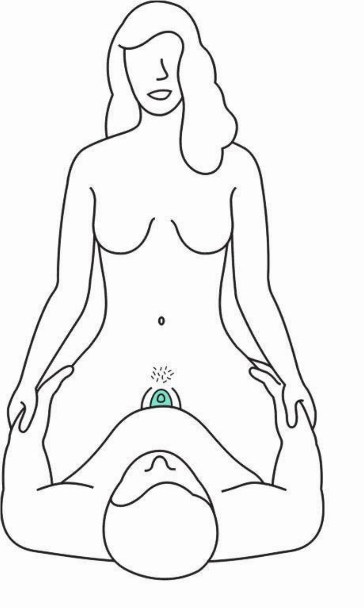 Dame Products - Eva II Hands-Free Vibrator - Wit