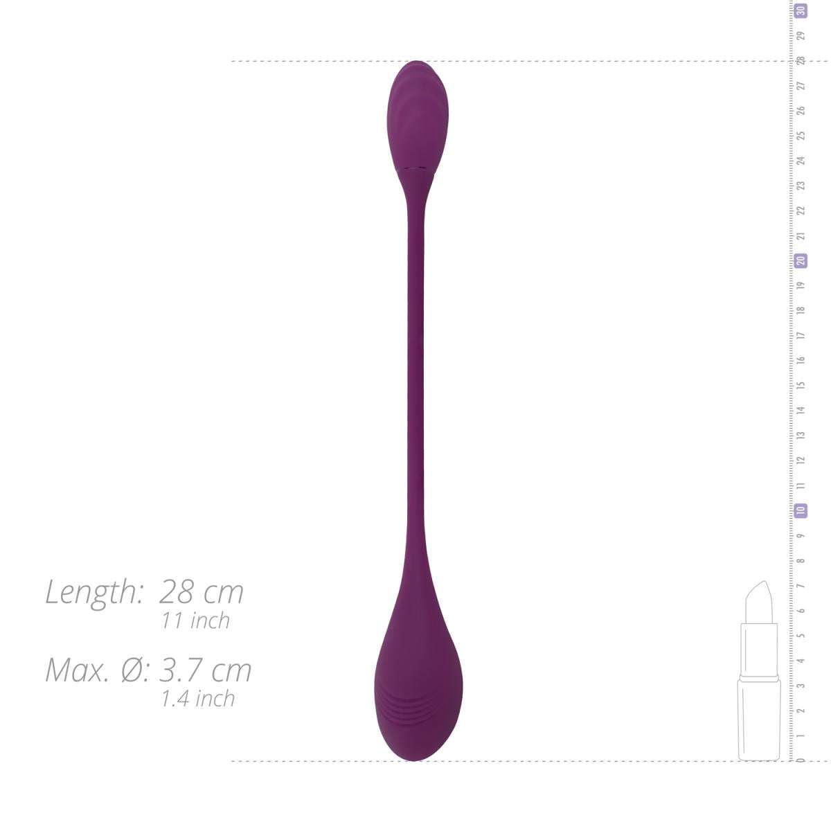 Easy Choice - Vibrerende Dubbele Stimulator & Glijmiddel - Gift Set