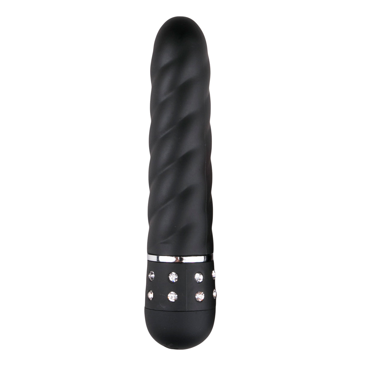Mini Vibrator Gedraaid - Zwart