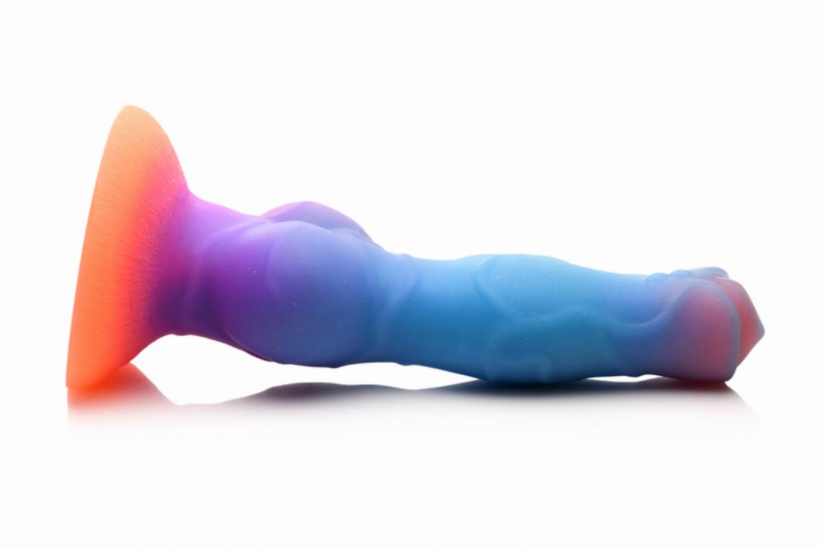 Glow-in-the-dark Siliconen Alien Dildo