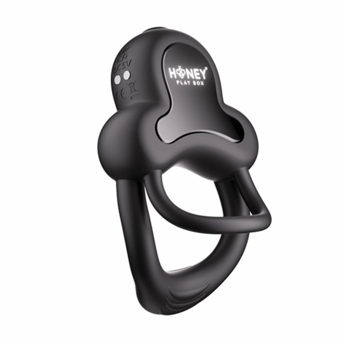 HoneyPlayBox - Anello-App-Controlled Vibrating Double Cock Ring