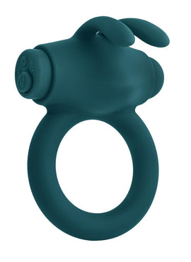 Playboy - Bunny Buzzer Cockring - Teal